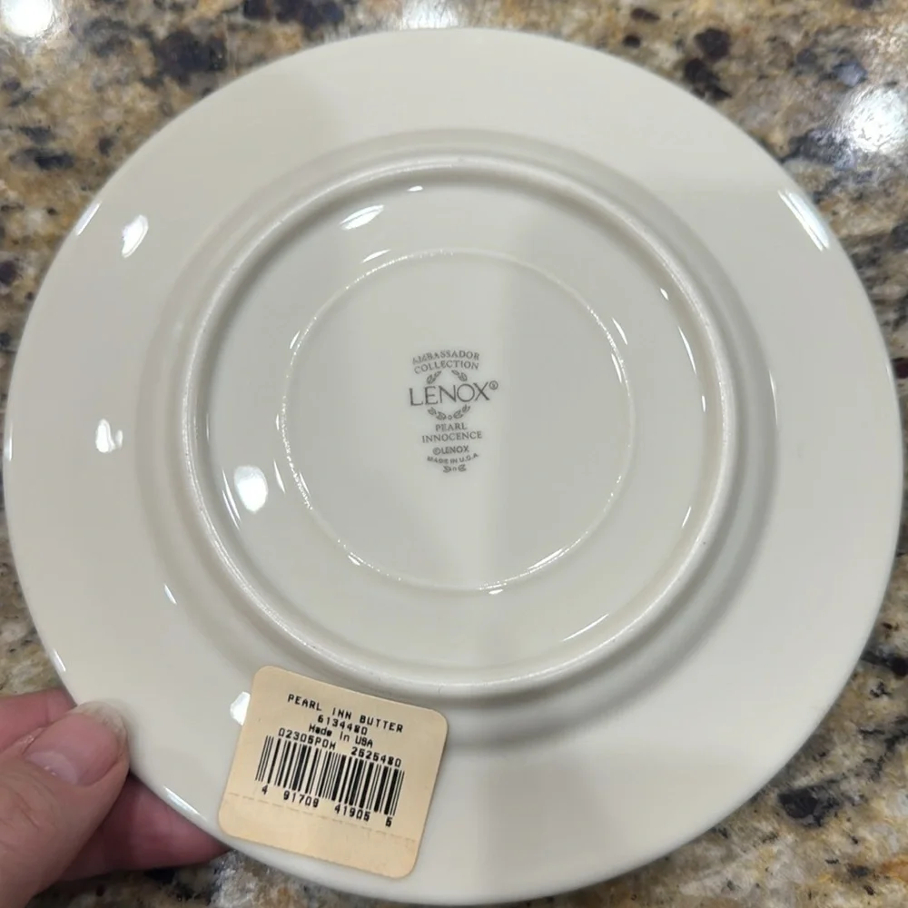 Lenox Pearl Innocence Butter Plate